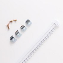 [천삼백케이] [세레스홈] 베이직 화이트 커튼레일 3size, 커튼레일 6자