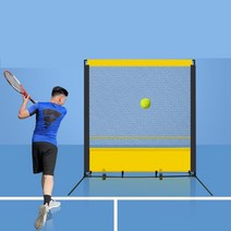 테니스 바운스 네트 폭 1.86m 3.6m 연습망 휴대용 벽치기 싱글 연습, 소형(폭1.85m)