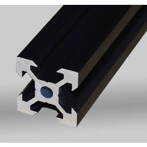 1pc 500mm 알루미늄 프로파일 유럽 표준 블랙 cnc 3d 프린터 스탠드 용 v 슬롯 알루미늄 프로파일 압출 프레임, 400mm