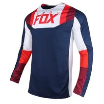 브러쉬 미니 드릴 오토바이 티셔츠 긴팔티 탱황 180 honda team motocross 흙바이크 레이싱 오프로드mxatvmotorbike 긴팔 셔츠용 저지, 3xl, 청백색
