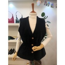 [레코브] 플레어 퍼 베스트 LC31C1KV902X