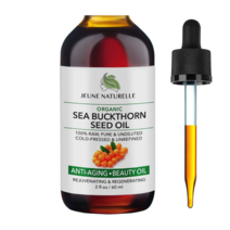 [미국] 씨 벅톤 오일 유기 100 % 순수 RAW 냉간 원액 프레스 뷰티 오일 이온스, 1개, 60ml