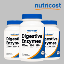 뉴트리코스트 락토엔자임 소화효소제 엔자이메디카 120캡슐, 1개, 120정, 120정
