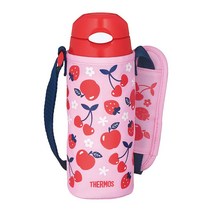 써모스 빨대 보온병 400ml 진공 단열 경량 물통 보냉병 FHL-402F PK-R