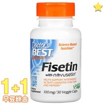 닥터스베스트 피세틴 100mg 30정 2통, 1개, 기본