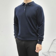 일이오 남자 캐시미어 카라 니트 7컬러