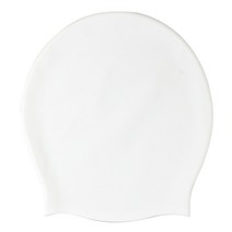 스쿠버다이빙후드 캐릭터 다이빙모자 실리콘 수영 모자 탄성 다이빙 헤드 후드 귀털 보호 눈물 방지 단, 03 White