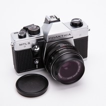 (Germany) 필름카메라 프락티카 PRAKTICA MTL 5+Carl Zeiss Jena DDR Tessar 50mm(f2.8)&Cap+Kenko Skylight Filter