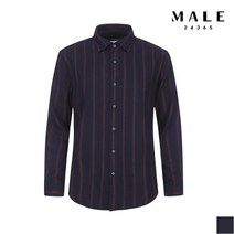매일24365 MALE24365 웜터치 히든버튼 스트라이프 셔츠 (VRZ4WC1441)