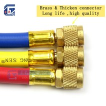 냉매 회수기 72 3939 1.8 미터 1/43939 충전 호스 자동차 A/C 에어컨 시스템용 3 색 R12 R22 R134a R502 404A