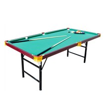 가정용당구대 당구장 미니 포켓볼 4구 당구대, 180x98 아메리칸 폴딩 성인 테이블