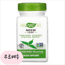 네이쳐스웨이 Neem Leaf 님 리프 950mg 100비건캡슐