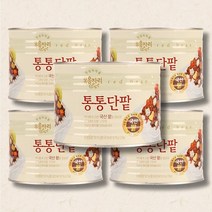 복음자리 통통단팥 통조림 2kg, 5개