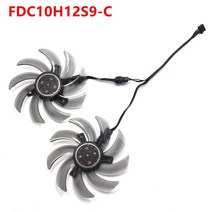 Palit GeForce GTX 1070 Ti 1060 1080gTX1060 듀얼 그래픽 카드용 4 핀 쿨러 팬 교체 FDC10H12S9C GA91S2U 85mm, 02 FDC10H12S9-C