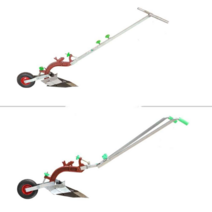 경운기 관리기날 경작기 농기계 베토기 밭갈이 쟁기, 중간 쟁기 단일핸들톱날 강철 블레이드2