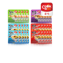쿡시 쌀국수 한스코리아공식 멸치10개+얼큰10개+김치5개+해물5개 1BOX, 92g, 3박스