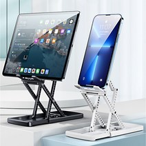 큐알 qr 코드 체크인 거치대 스캔 단말기 체크 받침대 방역패스 매장 전자출입명부 phone cradle, 화이트