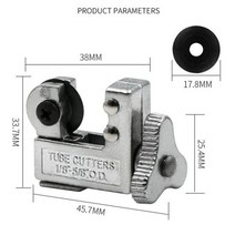 파이트 커터 절단기 컷팅기 튜브 컷터기 동관 새로운 3-16mm 1/8 "에서 5/8" V1 유형 강철 알루, 01 3 to 16mm