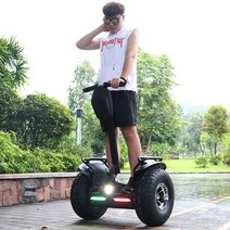 전동 이륜 평행차 왕발통 세그웨이 투휠 두발 전동휠, 36V, 블랙 19인치