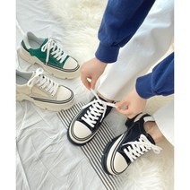 돈피스웨이드 통굽 스니커즈 운동화