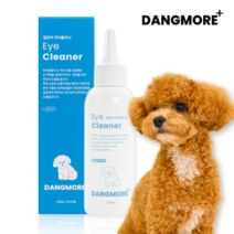 [댕모어] 반려동물 강아지 고양이 눈물지우개 아이클리너 120ml, 2개(추가할인)