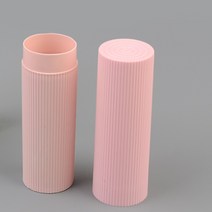 원형 케이스 칫솔 치약통 필기구 연필 펜 필통