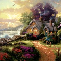 퍼즐1000피스 3000 5000 피스 명화 직소 1000 퍼즐, P, 단일사이즈