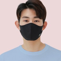 리유즈 나노필터교체 숨쉬는 얇은천 3d입체 빨아쓰는 연예인 재사용 순면 면마스크 제작 항균 향균, S, 에로우, 아이보리
