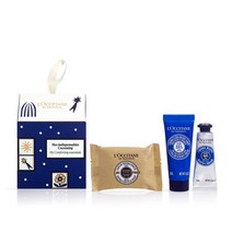 록시땅 홀리데이 오너먼트 선물세트 시어버터 핸드크림0.34oz 바디크림 0.6oz 비누 0.8oz, 3종세트