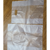 이홈베이킹 HD 무지 비닐쇼핑백 100p, 대(290 x 150 x 370 mm), 13개