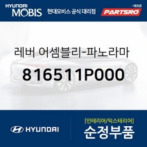 레버-파노라마 루프 틸트 좌측 (816511P000)-현대모비스 부품 공식대리점 온라인쇼핑몰 파츠로 투싼IX