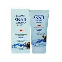선케어 BTM 스네일 워터프루프 선크림 70ml SPF50-72394EA, DD_ 본상품선택