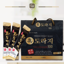 국내산 흑도라지 100 스틱 30포 선물포장 국산 어린이 흑도라지 진액