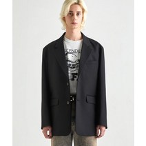 LOFI 오버핏 2버튼 이지 블레이져 (블랙) OVER-FIT TWO BUTTON EASY BLAZER (BLACK) 11203666