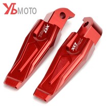 오토바이발판 풋페그 페달 로고 tmax dx 승객 후면 야마하 tmax 530 tmax dx tmaxdx 2017 2018 2019, 빨간색