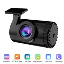 dvr80 fhd 10 p car mini hidden dash cam 전면 후면 카메라 감지기 with usb adas 비디오 레코더 24h 주차 모니터, 16g