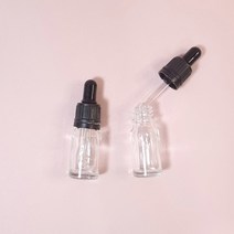 D - 스포이드공병 투명 유리 10ml, 1개