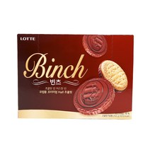 출출할때 롯데 빈츠 204g 사무실 유치원 회사 간식 쿠키 과자 학원 어린이집 공부방, 단품, 단품