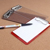 주문서 영수증 빌지보드 메뉴판 빌지판 고객응대 네일샵 전표, 투명(중)