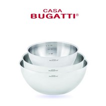 [이태리_까사부가티] 통5중 스텐 믹싱볼 3종 세트