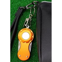 폴딩 접이식 볼마커 일체형 디봇툴 그린보수기 필드용품 슬림한 80타, 1개, 그레이
