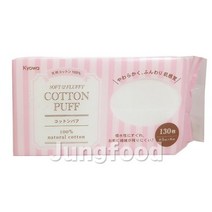 일제 KYOWA 쿄와 순면화장솜 130매