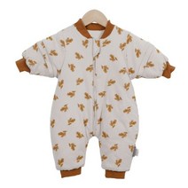 1-4 세 어린이 침낭 목 보호 따뜻한 방풍 3 지퍼 디자인 이동식 아기 2.5tog 색상, 엘, 밀이삭