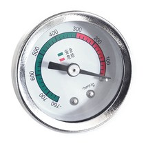 미니 가압 게이지 진공 압력 게이지 -0.1 ~ 0 MPA 연결 파이프 7.2mm/0.3in