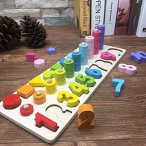btoys 영유아 오감 조기교육 숫자 도형 교구 장난감, ONE