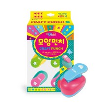 [∂LL7] 종이나라 모양펀치 소 펀칭 6종 1cm 다이어리꾸미기 공작도구 찍기 재료 다꾸 만들기 꾸미기 꾸밈 카드만들기_h§eEA