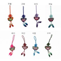 [대도지물] 전통매듭/장식매듭(나비매듭)10p, 수박