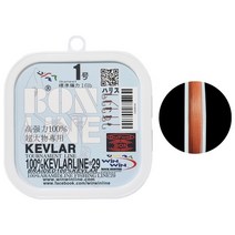 윈윈 본라인 케브라합사 바늘목줄 민물낚시 10m, 5.0호 47.3LB