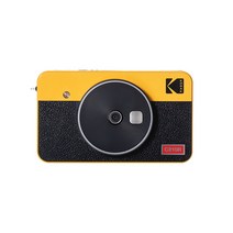 코닥 미니샷 2 폴라로이드카메라+카트리지 8매, 1개, yellow