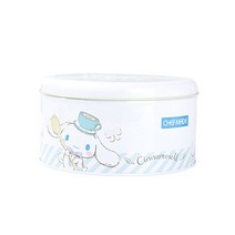 쉐프메이드 산리오 시나모롤 틴케이스 수납박스 철제보관함, 1개